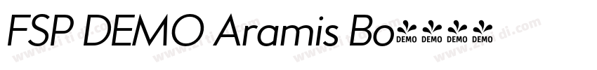FSP DEMO Aramis Bo字体转换 FSP DEMO Aramis Bo字体转换